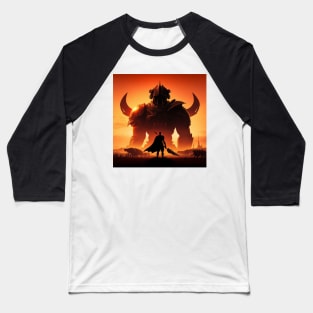 David vs Goliath Baseball T-Shirt